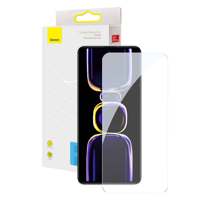 Baseus Tempered-Glass Screen Protector for Redmi K60/K60 Pro - Image 1