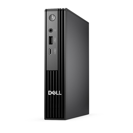 Dell Pro | QCM1250 | Desktop | Micro | Intel Core i3 | i3-14100T | Internal memory 16 GB | DDR5 | Solid-state drive capa
