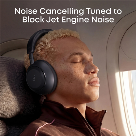 Anker Soundcore Space 2 | Headphones | Over-ear | Microphone | Jet Black | Noise canceling