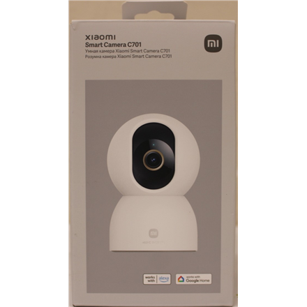 SALE OUT. Xiaomi Smart Camera C701 EU | Xiaomi Smart Camera C701 EU | 24 month(s) | Dome | 8 MP | F/1.6 | H.265 | microS