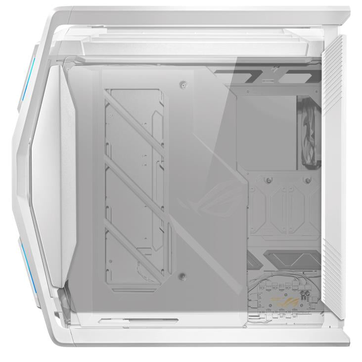 Case ASUS ROG Hyperion GR701 MidiTower Case product features Transparent panel Not included ATX EATX MicroATX MiniITX Colour White GR701ROGHYPWH/PWMFAN