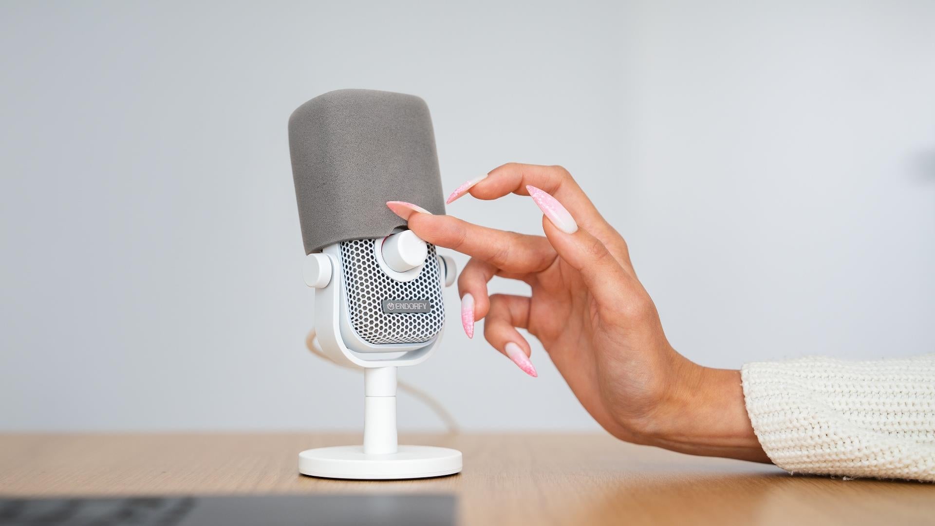 MICROPHONE SOLUM VOICE S OWH/USB-C WHITE EY1B015 ENDORFY