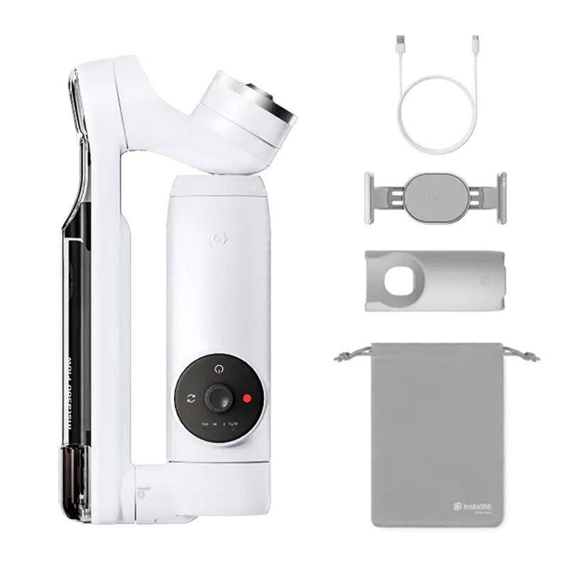 Insta360 Flow Creator Kit Gimbal (White) - Image 2