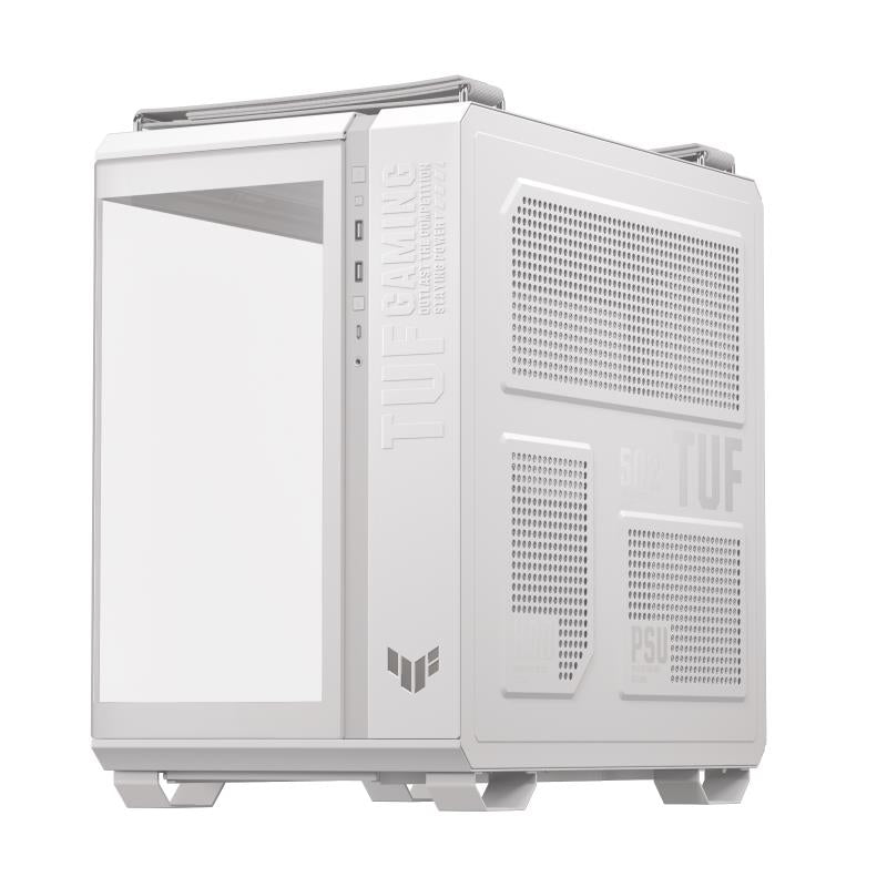 Case ASUS TUF Gaming GT502 Horizon MidiTower Case product features Transparent panel Not included ATX MicroATX MiniITX Colour White TUFGAMGT502HORIZONWHT