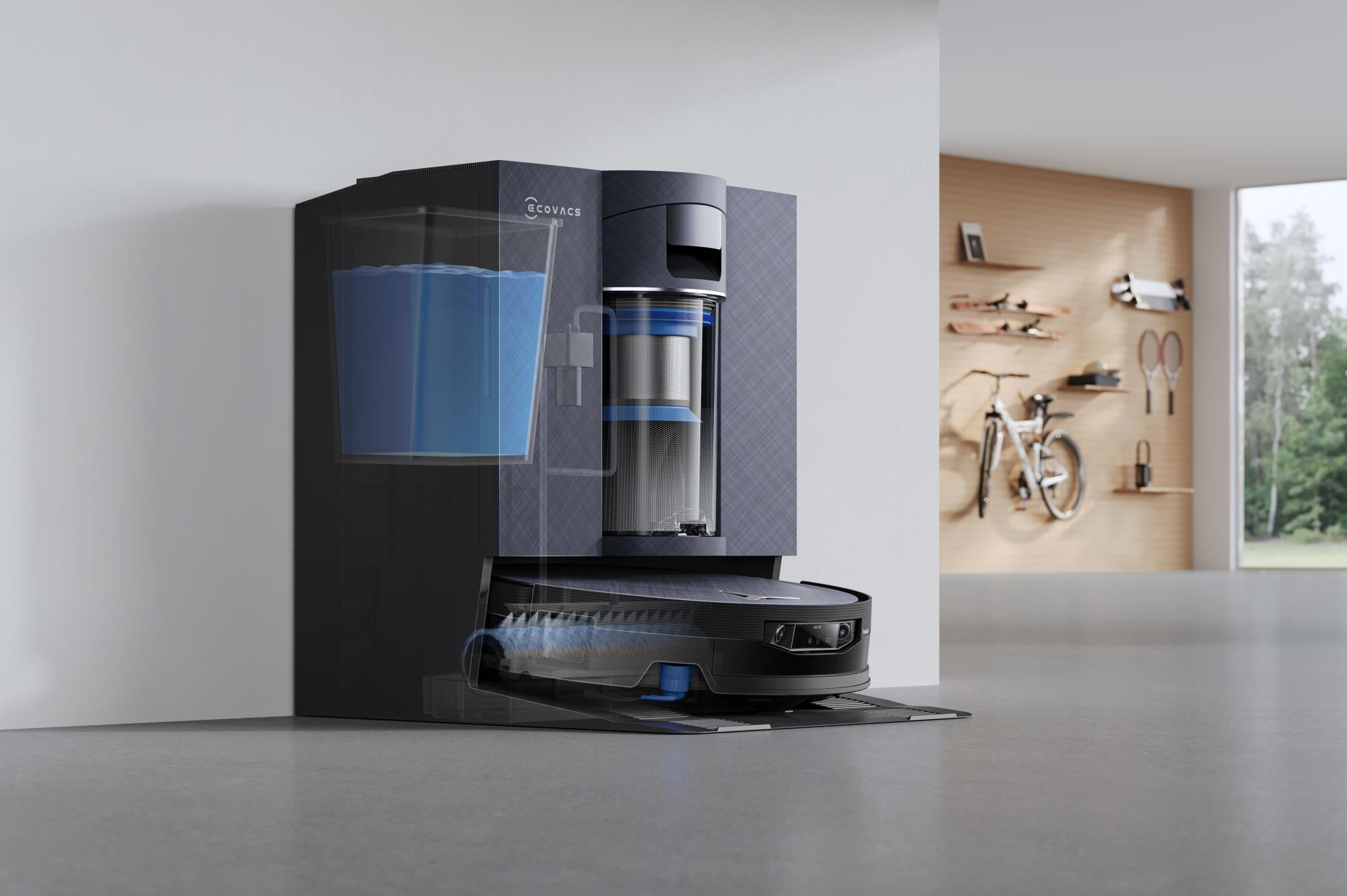 VACUUM CLEANER ROBOT/DEEBOT X12 OMNICYCLONE ECOVACS