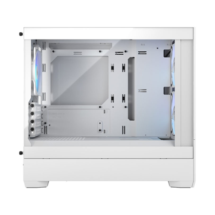 Fractal Design | Pop Mini Air RGB | Side window | White TG Clear Tint | mATX, Mini ITX | ATX