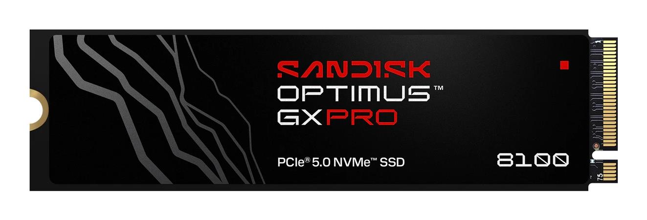 SSD SANDISK 600xTBW rating MTBF 1750000 h Read speed 14900 MB/s Write speed 11000 MB/s NVMe Yes PCI Express 5.0 M.2 1000 GB SDSP82100TAN-000E0