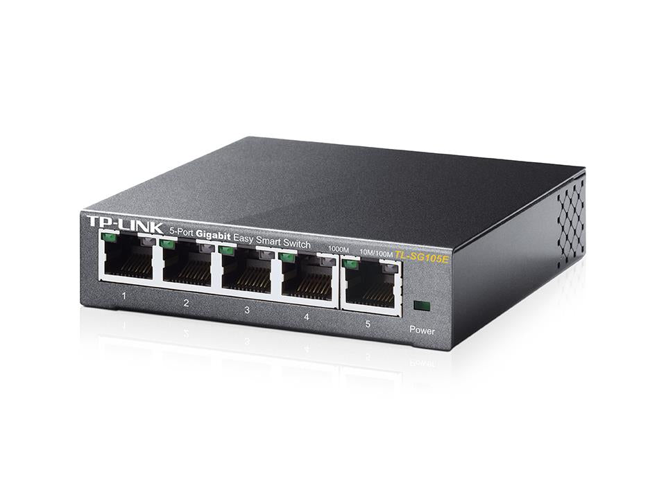 Switch TP-LINK 5x10Base-T / 100Base-TX / 1000Base-T TL-SG105E