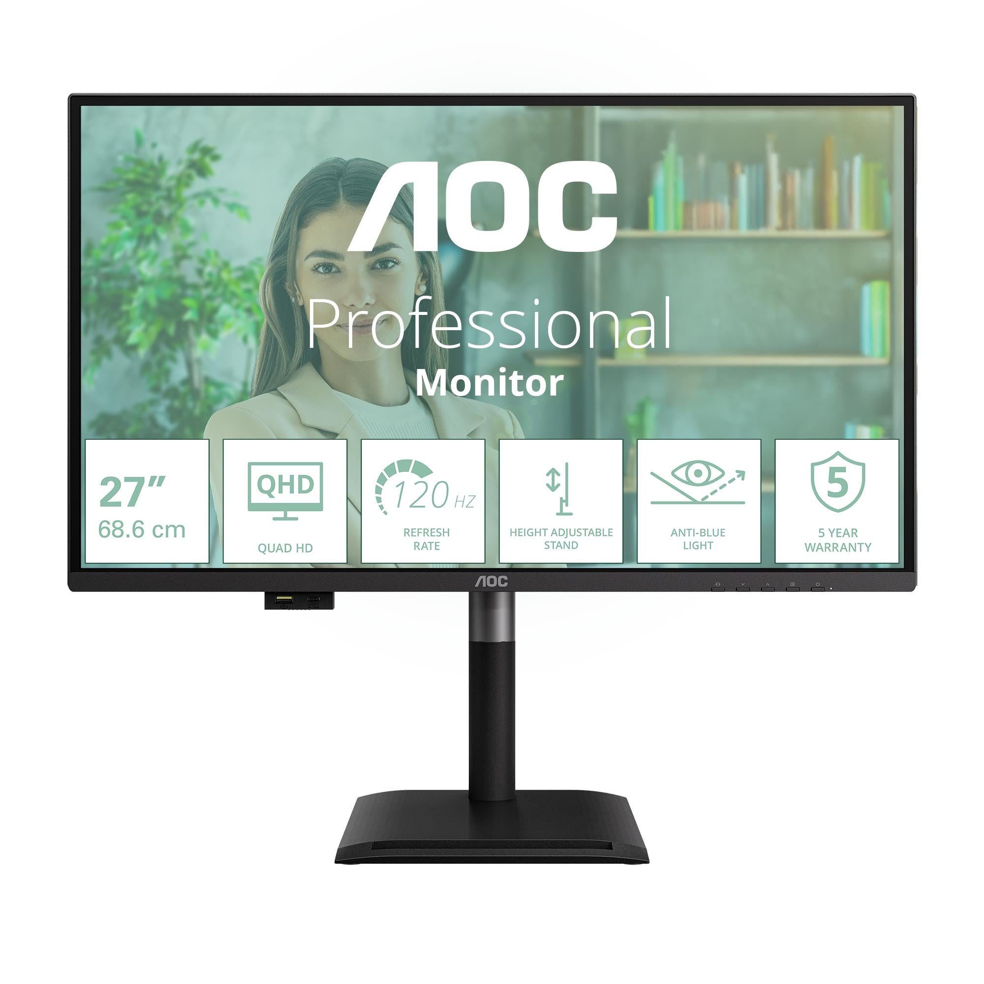 AOC Q27P4U Monitors