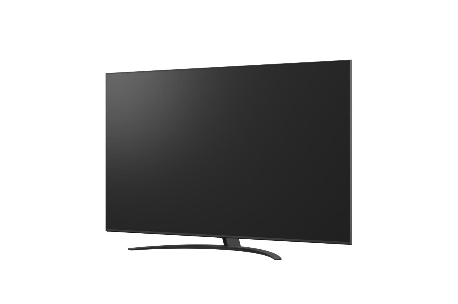 TV Set LG 75" 4K/Smart 3840x2160 Wireless LAN Bluetooth webOS Black 75NANO81A3A