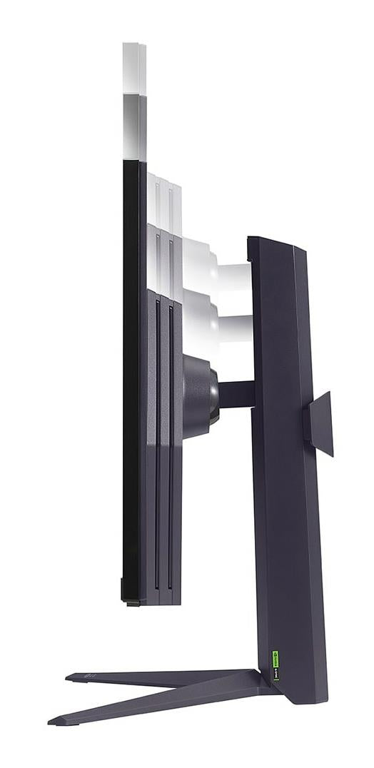 LCD Monitor LG 27" Panel IPS 2560x1440 16:9 180Hz 1 ms Pivot Height adjustable Tilt Colour Black 27GS85Q-B