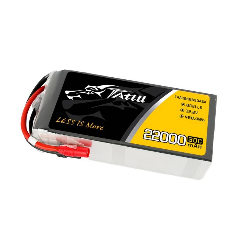 Battery Tattu 22000mAh 22.2V 30C 6S1P LiPo AS150+XT150 - Image 2