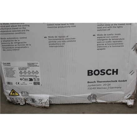 SALE OUT. | Bosch Mobile Air Conditioner | Cool 4000 | Suitable for rooms up to 85 m³ | White/Black | DAMAGED PACKAGING,
