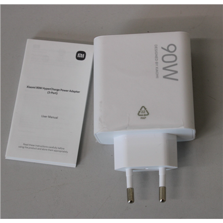SALE OUT. Xiaomi 90W HyperCharge Power Adapter (3-Port), EU | DEMO
