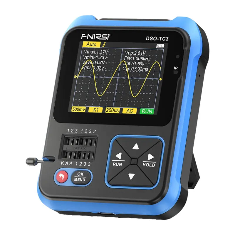 FNIRSI DSO-TC3 SigGen 3-in-1 Transistor Tester Handheld Digital Oscilloscope - Image 3