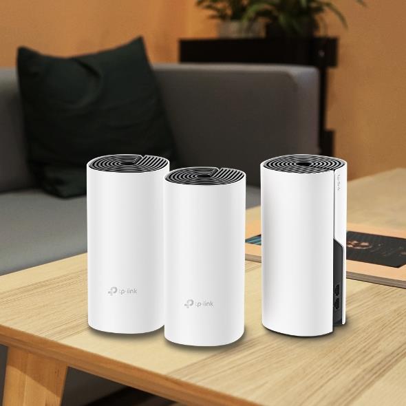 Wireless Router TP-LINK Wireless Router 3-pack 1200 Mbps Mesh DECOM4(3-PACK)