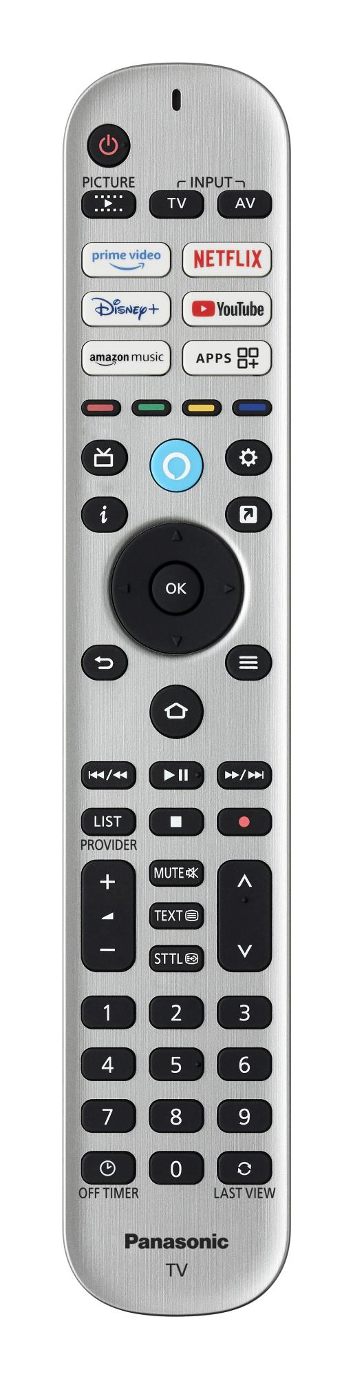 TV Set PANASONIC 55" 4K/Smart 3840x2160 Wireless LAN Bluetooth Google TV TV-55W90AEG