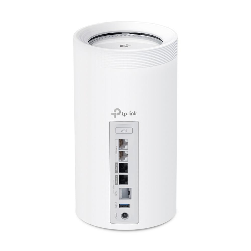 Wireless Router TP-LINK Wireless Router 19000 Mbps Mesh Wi-Fi 7 2x2.5GbE 1x10GbE 1xSPF+ DHCP DECOBE85(2-PACK)