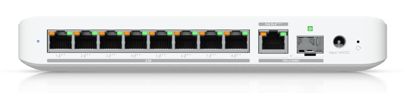 Switch UBIQUITI USW-FLEX-2.5G-8-POE Desktop/pedestal 8x2.5GbE 8 USW-FLEX-2.5G-8-POE