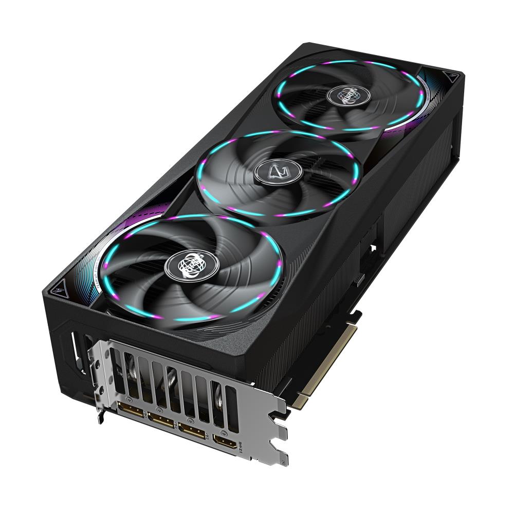 Graphics Card GIGABYTE NVIDIA GeForce RTX 5080 16 GB GDDR7 256 bit PCIE 5.0 16x GPU 2617 MHz Dual Slot Fansink 1xHDMI 3xDisplayPort GV-N5080AORUSM-16GD1.0