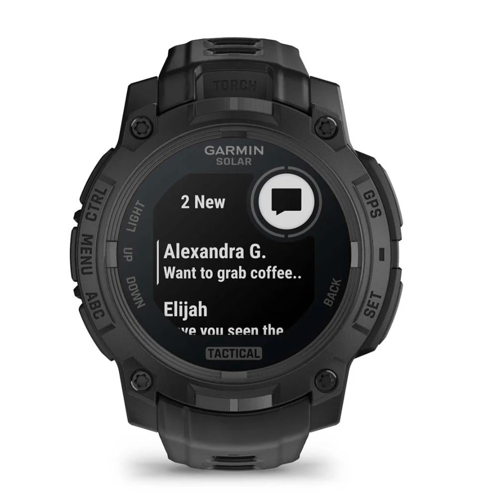 SMARTWATCH INSTINCT 3 SOLAR/BLACK 010-02934-50 GARMIN