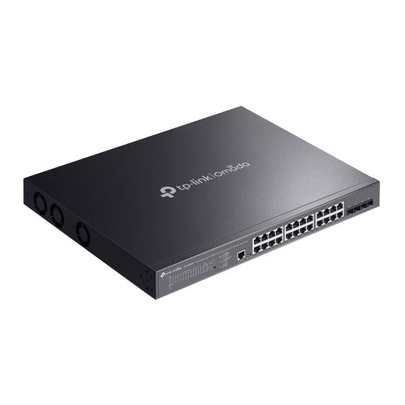 Switch TP-LINK Omada SG3428XMPP Rack 24x10Base-T / 100Base-TX / 1000Base-T 4xSFP+ 1xConsole 1 PoE+ ports 16 500 Watts SG3428XMPP