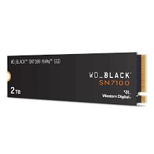SSD WESTERN DIGITAL Black SN7100 2TB M.2 PCIe Gen4 NVMe 3D TLC Write speed 6900 MBytes/sec Read speed 7250 MBytes/sec WDS200T4X0E