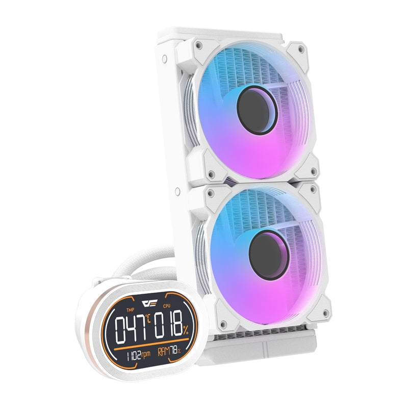 Darkflash DH240D v2 CPU Cooler (White) - Image 2