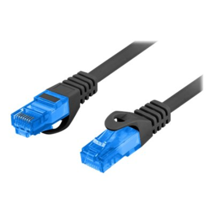 Lanberg | Patchcord Cat.6A S/FTP LSZH CCA | PCF6A-10CC-0300-BK | 3 m | Black