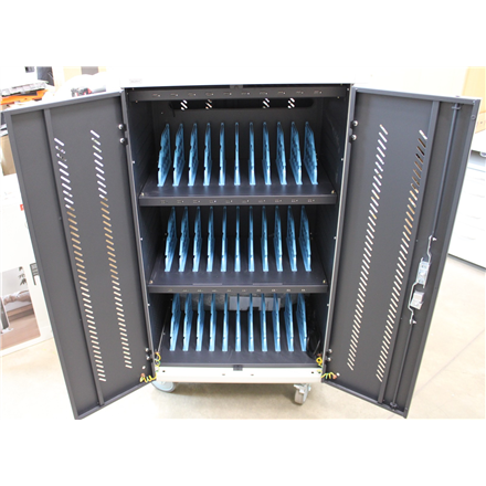 SALE OUT. DIGITUS Charging trolley, 30 charge bases, 15.6", black 1100 x 700 x 650 mm, incl. USB, PDU, fan | Digitus | C