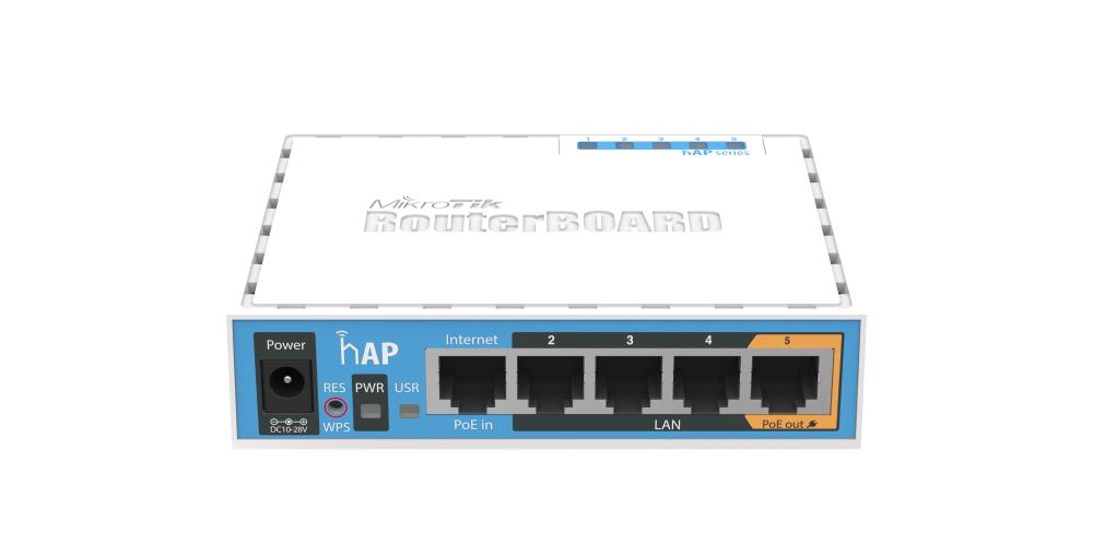 Access Point MIKROTIK IEEE 802.11b IEEE 802.11g IEEE 802.11n 1xUSB 2.0 5x10/100M RB951UI-2ND