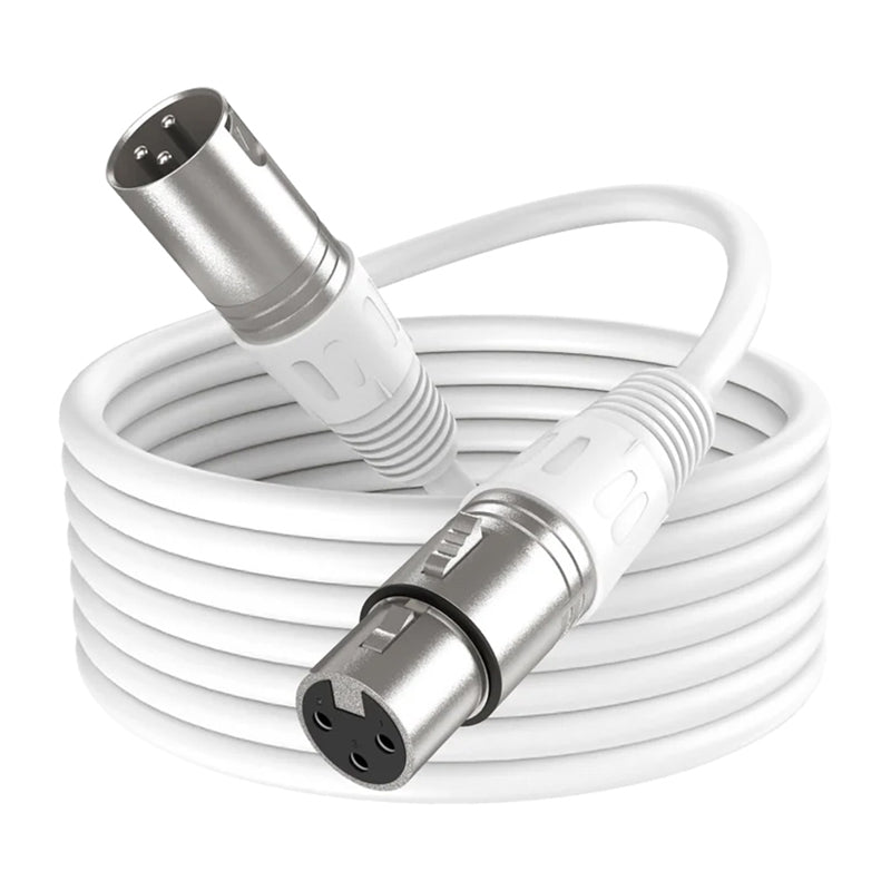 Fifine XLR L9C Cable, 180 cm (white) - Image 1