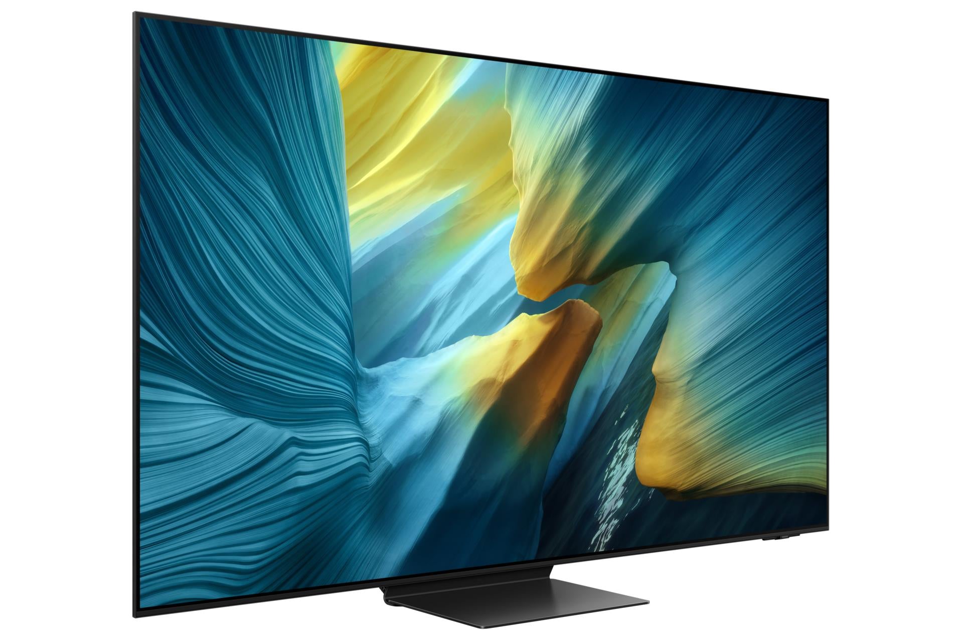 TV Set SAMSUNG 55" OLED/4K/Smart 3840x2160 Wireless LAN Bluetooth Tizen Black QE55S95FATXXH