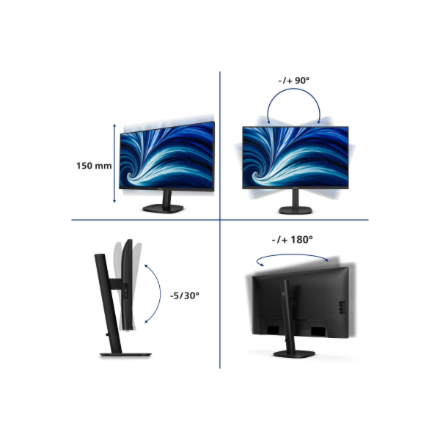 Philips | 27B2N3500J/00 | 27 " | IPS | QHD | 16:9 | 120 Hz | 4 ms | 2560 x 1440 pixels | 350 cd/m² | HDMI ports quantity