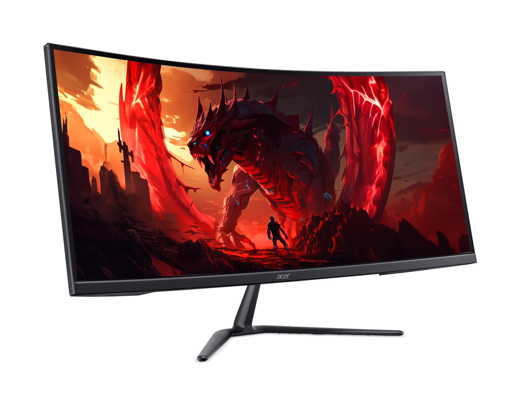 LCD Monitor ACER 34 " 3440 x 1440 pixels UltraWide Quad HD Native aspect ratio 21:9 LCD Curved UM.CE0EE.009