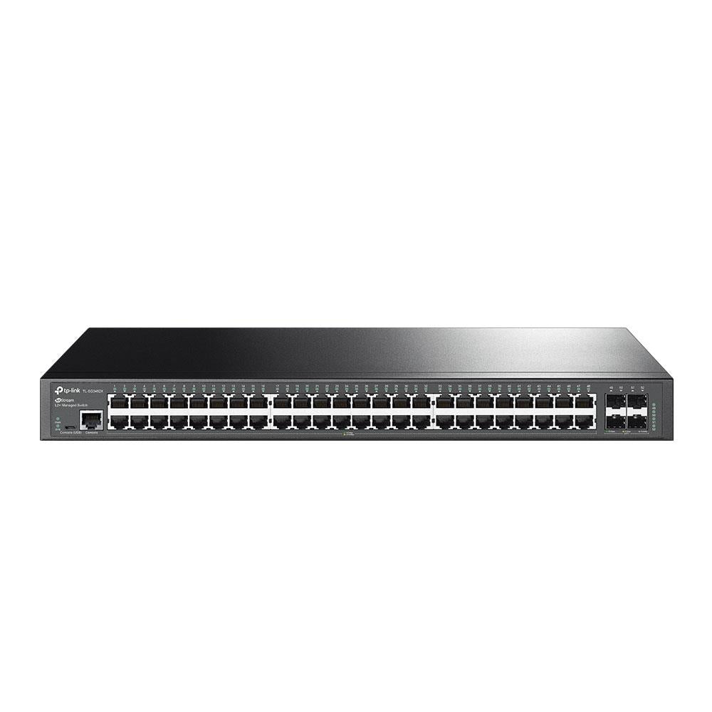 Switch TP-LINK Omada TL-SG3452X Type L2+ Rack 48x10Base-T / 100Base-TX / 1000Base-T 4xSFP+ 1xConsole 1 TL-SG3452X