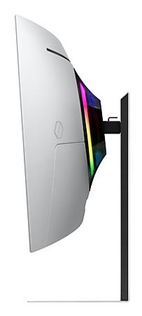 Monitor SAMSUNG 34" Gaming/Smart/Curved/21 : 9 Panel OLED 3440x1440 21:9 175Hz 0.03 ms Speakers Swivel Height adjustable Tilt LS34DG850SUXDU