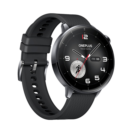 OnePlus Watch 3 (43mm) | Smart watch | GPS (satellite) | AMOLED | 1.32" | Black Steel