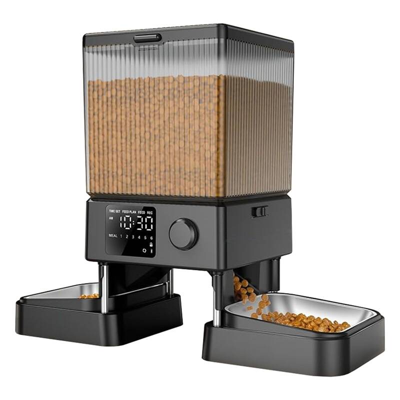 Oneisall dual automatic pet food dispenser without WIFI - Image 1