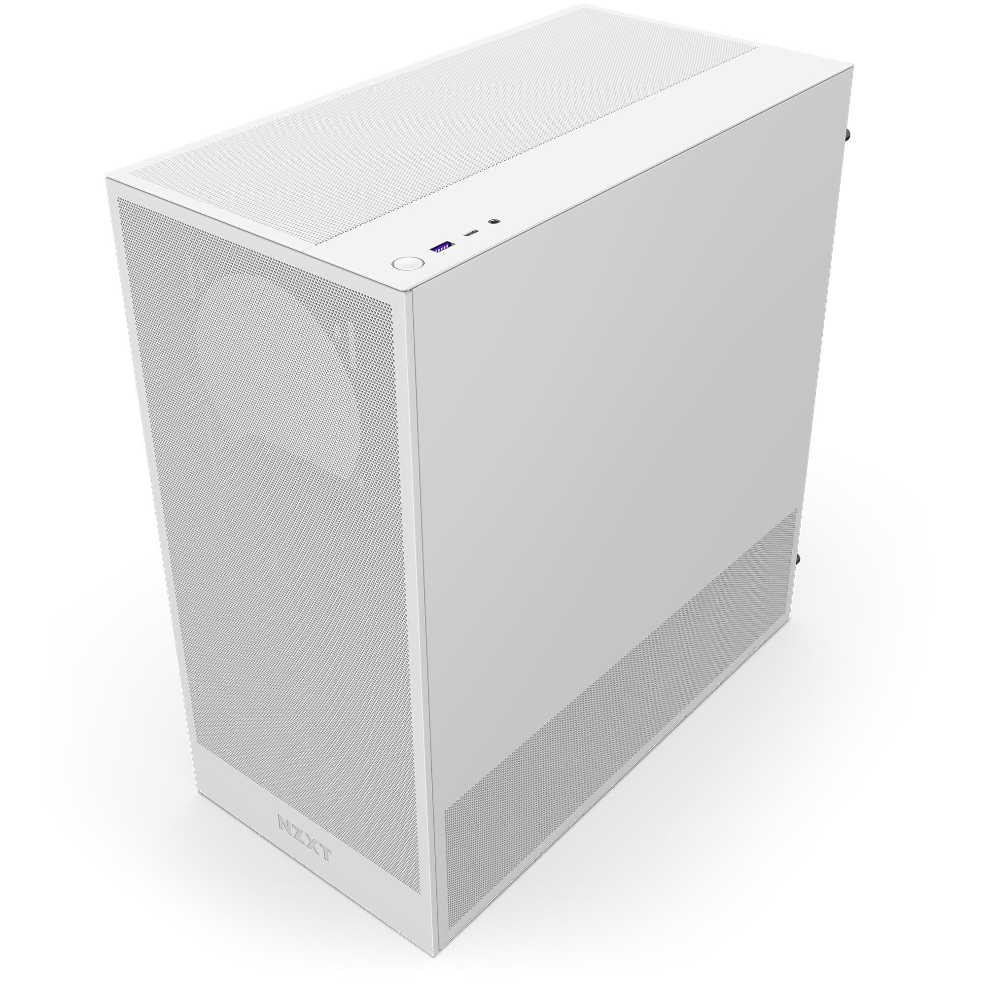 Case NZXT H5 Flow MidiTower Case product features Transparent panel Not included ATX EATX MicroATX MiniITX Colour White CC-H52FW-01
