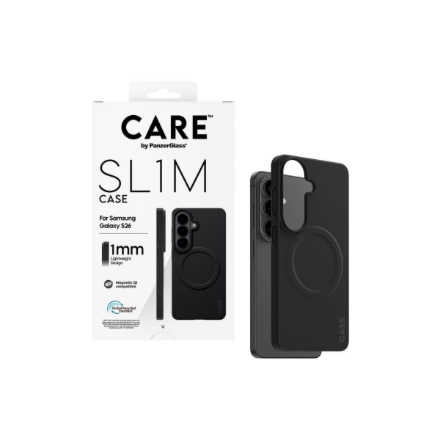 CARE by PanzerGlass SL1M Case Black Samsung new Galaxy S26 | PanzerGlass