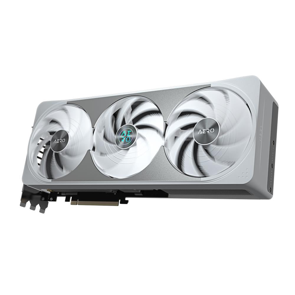 Graphics Card GIGABYTE NVIDIA GeForce RTX 5070 Ti 16 GB GDDR7 256 bit PCIE 5.0 16x GPU 2588 MHz Dual Slot Fansink 1xHDMI 3xDisplayPort GV-N507TAEROOC-16GD1.0