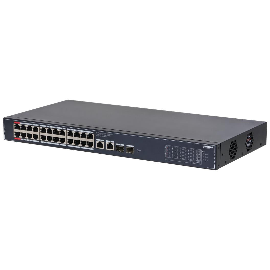 Switch DAHUA DH-SG4028LP Type L2 PoE ports 4 240 Watts SG4028LP