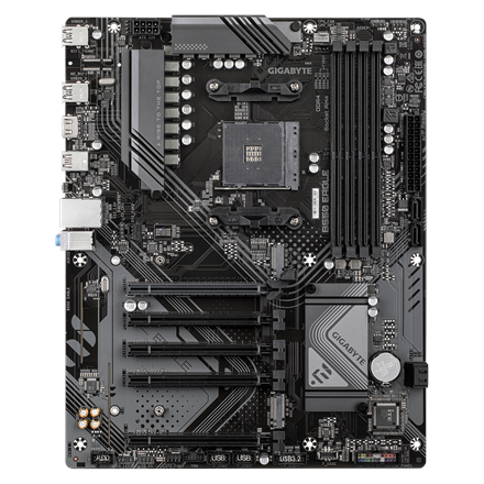 Gigabyte B550 EAGLE | Processor family AMD | Processor socket AM4 | DDR4 | Supported hard disk drive interfaces SATA, M.