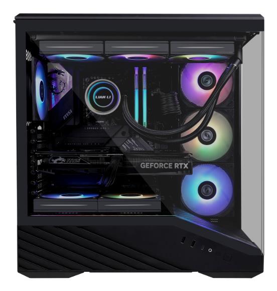 Case LIAN LI ATX/micro ATX/Mini-ITX/EATX Black Midi Tower PC G99.V100RX.01