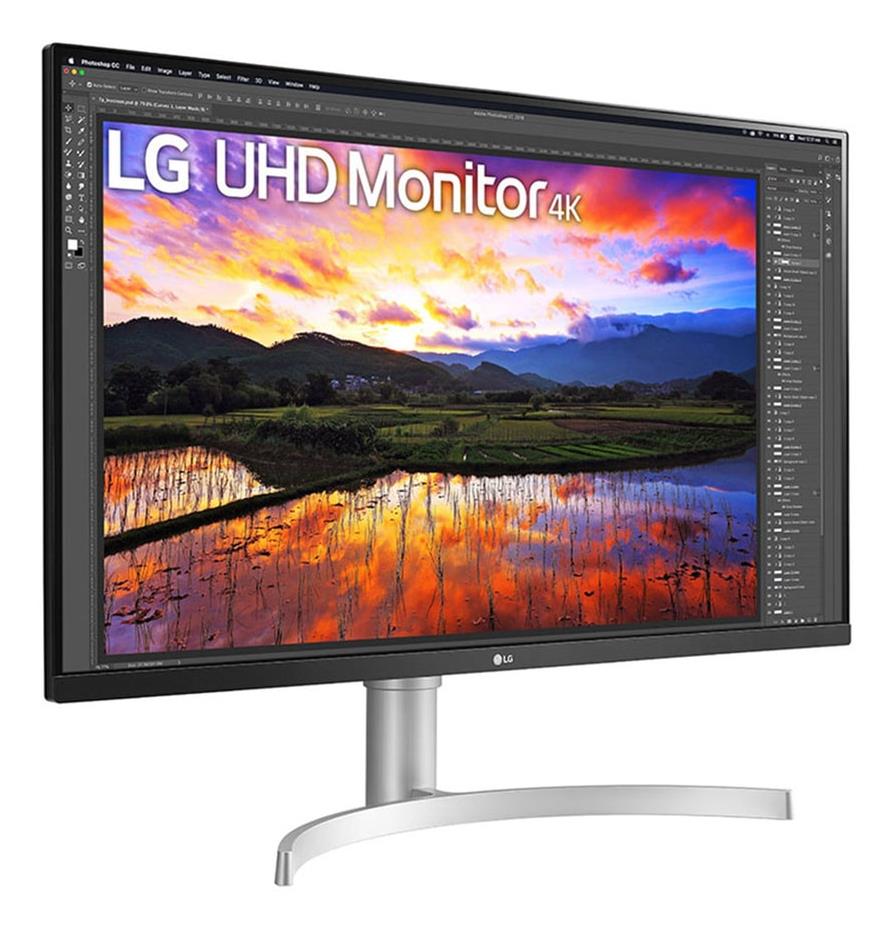 LCD Monitor LG 32UN650K-W 31.5" 4K Panel IPS 3840x2160 16:9 5 ms Speakers Height adjustable Tilt 32UN650K-W