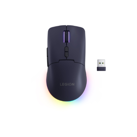 Lenovo RGB Gaming Mouse | Legion M220 | Wireless | 2.4 GHz, Bluetooth, Wired | Nebula Purple