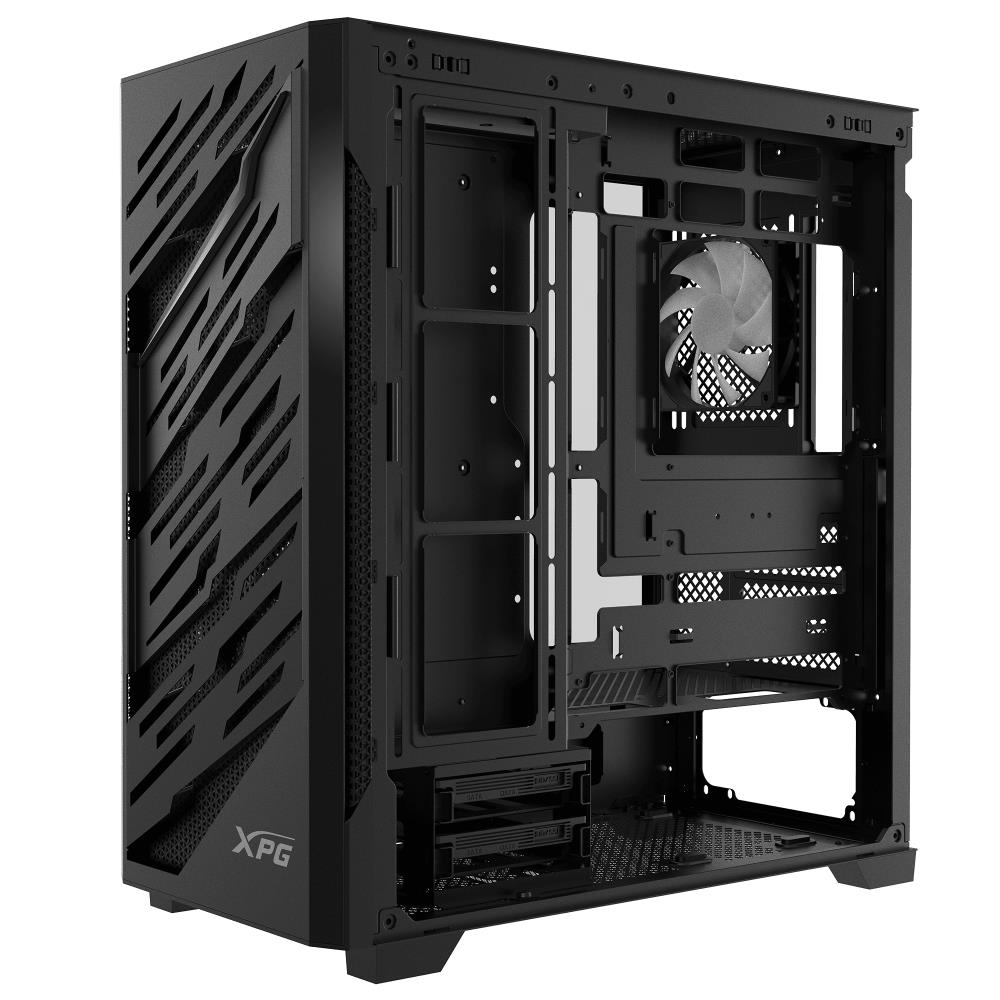 Case ADATA STARKER AIR BTF MidiTower ATX EATX MicroATX MiniITX Colour Black STARKERAIRBTFMTA-BKCWW