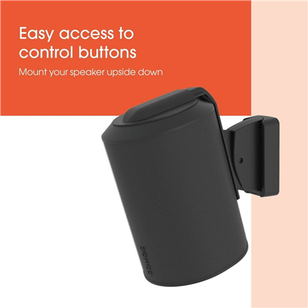 Vogels Wall mount | Speaker Wall Mount for Sonos Era 100 | Tilt, rotate | Maximum weight (capacity) 7 kg | Black