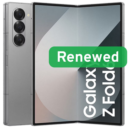 Samsung Renewed Grade B | Galaxy Z Fold 6 | Silver Shadow | 7.6 " | 256 GB | 5G